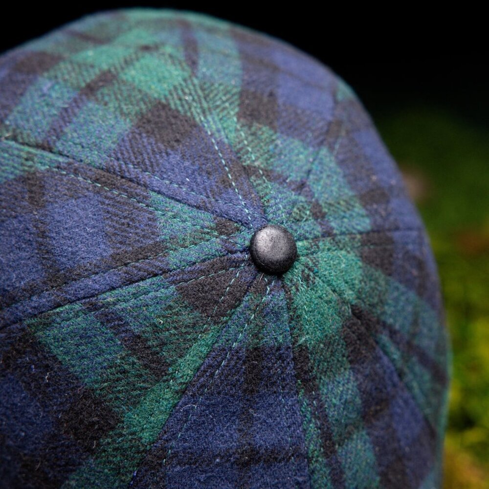 Boston Scally THE SCOT Plaid 8- Panel Cap - 2XL With Dustbag - Picture 3 of 16